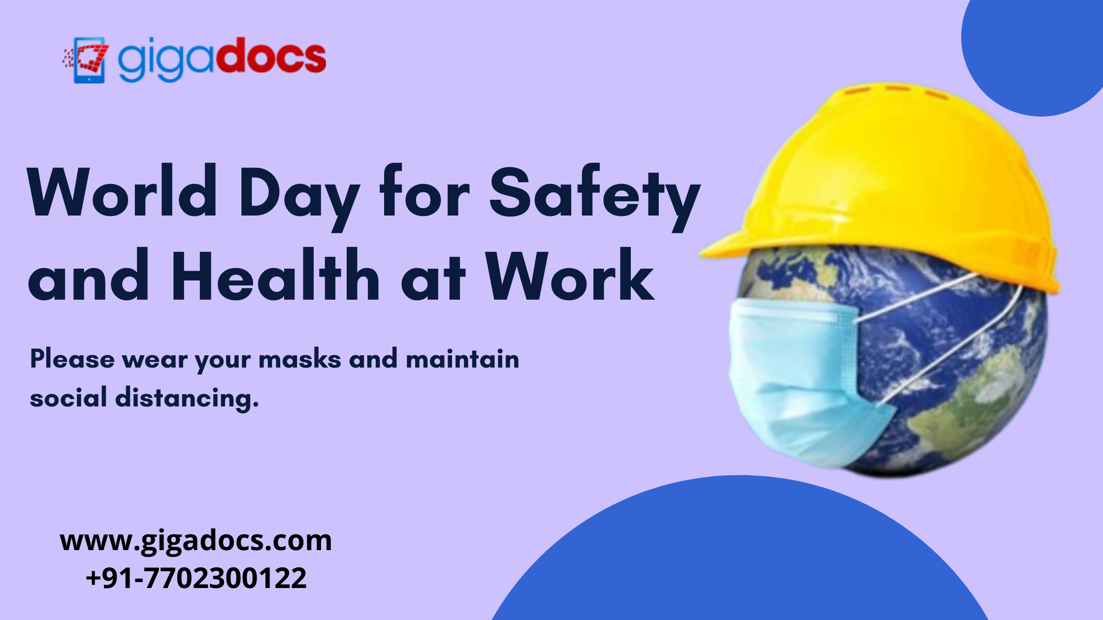 World Day for Safety and Health at Work 2022 How to achieve WorkLife