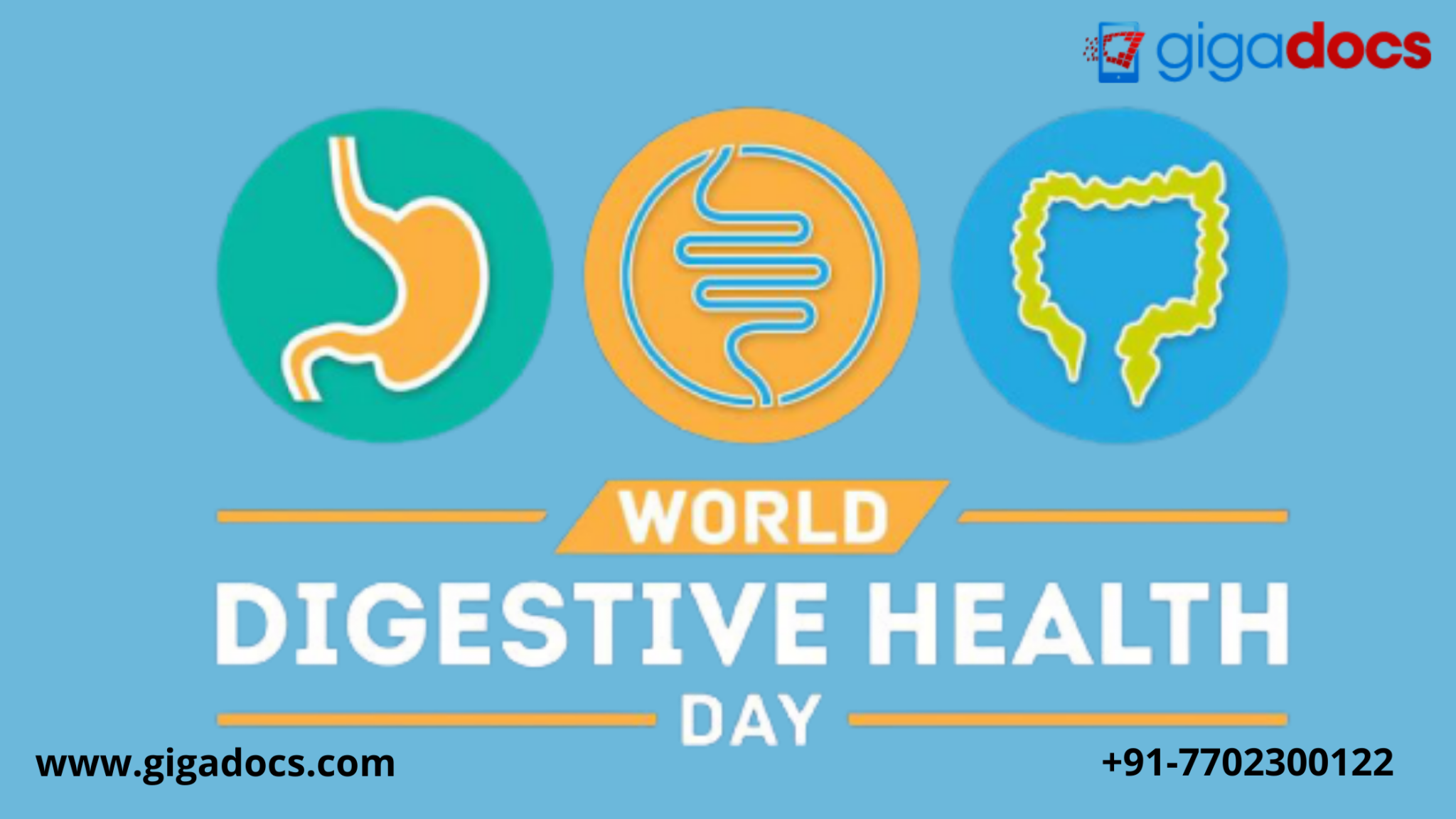 World Digestive Health Day What are the five most Common Digestive